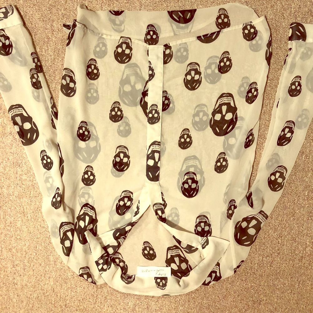 Funky Skull Blouse